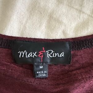 Burgundy Dress